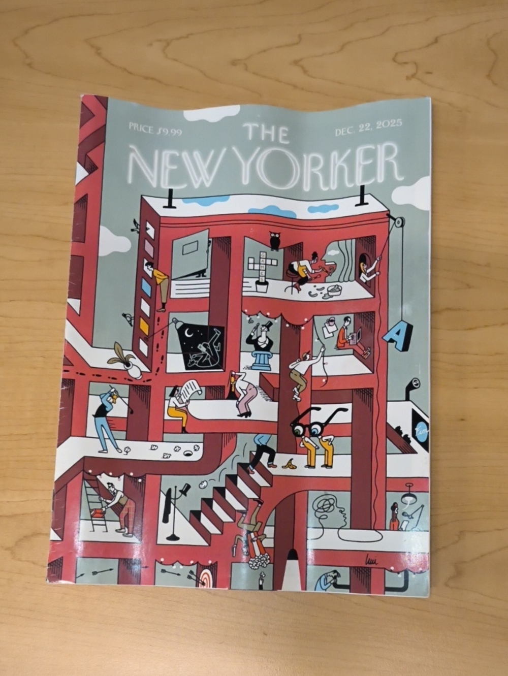 The New Yorker Magazine December 22, 2025 "Inside Story" by Luci Gutierrez